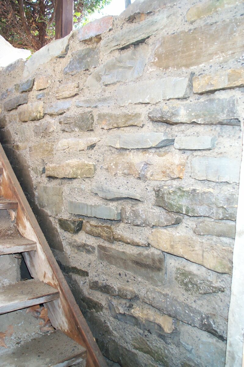 Slip Form ( slipform ) Masonry Stone Wall